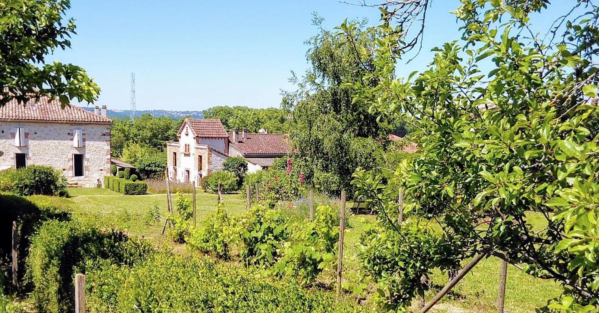 Ferienwohnung La Dilettante Malause Exterior foto